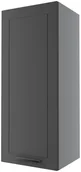 Meble kuchenne - Bergamo Szafka Wisząca Wysoka W4/45 Grafit Mat - miniaturka - grafika 1