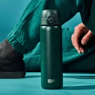 ION8 Zielona butelka na wodę ze stali nierdzewnej 600 ml - Butelki filtrujące - miniaturka - grafika 6