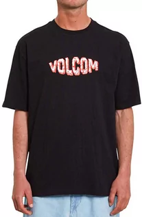 Koszulki dla chłopców - Volcom Crusher Loose black koszulka męska - L - grafika 1