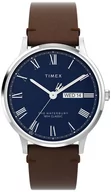 Zegarki męskie - Zegarek Timex TW2W14900 Waterbury Classic 40mm Leather Strap - miniaturka - grafika 1