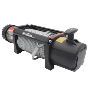 WYCIĄGARKA ELEKTRYCZNA 12V 13000LBS HUNTER Z LINĄ STALOWĄ TITANIUM WINCH - Akcesoria motoryzacyjne - miniaturka - grafika 3