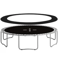 Akcesoria do trampolin - Osłona na sprężyny 8F do trampoliny 244/250/252cm czarna TP-8FT 244 CM BLACK - miniaturka - grafika 1