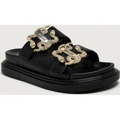 Klapki i japonki damskie - Just Cavalli Klapki FONDO JORDIE - miniaturka - grafika 1
