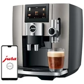 Ekspresy do kawy - Jura J8 Midnight Silver EA - miniaturka - grafika 1