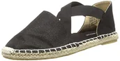 Espadryle damskie - VERO MODA Damskie espadryle Vmlea, czarny - czarny Black - 36 EU - miniaturka - grafika 1
