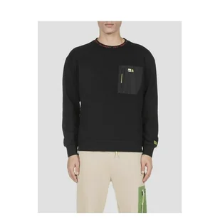 Bluza bez kaptura męska Fila FAM0254-80010 L Czarna (4064556376251). Bluzy bez kaptura męskie - Bluzy męskie - miniaturka - grafika 1