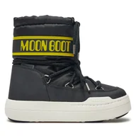 Buty dla chłopców - Śniegowce Moon Boot Junior Park Boot 80D3440020 Czarny - miniaturka - grafika 1