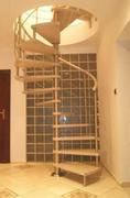 Schody strychowe - Schody spiralne DUDA model Venecja vertical 04 140 cm - miniaturka - grafika 1
