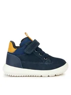 Buty dla chłopców - Geox Trzewiki B Hyroo Boy B365DA 022ME CF42Q S Granatowy - miniaturka - grafika 1