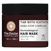 Maski do włosów - THE DOCTOR Health & Care Tar With Ichthyc Hair Mask Dermatology maska do włosów przeciw przetłuszczaniu się Sebo-Stop Complex 295ml - miniaturka - grafika 1