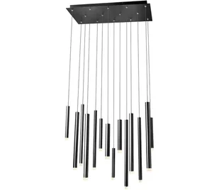 Redo 01-2056 - LED Żyrandol na lince MADISON 14xLED/4W/230V czarne - Lampy sufitowe - miniaturka - grafika 1