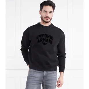 Emporio Armani Bluza | Regular Fit - Bluzy męskie - miniaturka - grafika 1