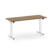 Stoły - B2B Partner Stół składany Folding 1800 x 800 mm, orzech 468110 - miniaturka - grafika 1