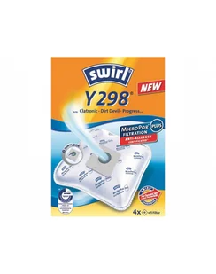 SWIRL Melitta Worek Y298 Y98 MP silver - Worki do odkurzaczy - miniaturka - grafika 1