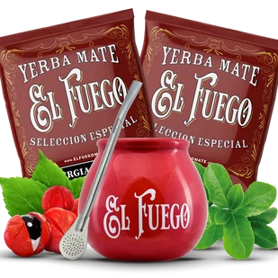 Zestaw Yerba Mate Matero + Bombilla na start - Yerba Mate - miniaturka - grafika 1