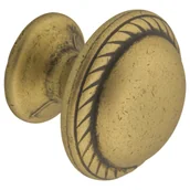 Zawiasy, okucia i inne akcesoria - Gałka GG 3605 patyna mosiądz - miniaturka - grafika 1