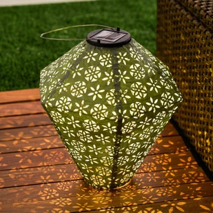 Pauleen Sunshine Flower solarna lampa LED zielona - Lampy ogrodowe - miniaturka - grafika 1