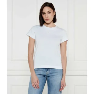 Pinko T-shirt BUSSOLOTTO Regular Fit - Koszulki i topy damskie - miniaturka - grafika 1