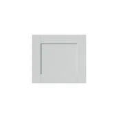 Fronty meblowe - Front kuchenny do szafki z 2 szufladami GoodHome Ashmead 40 cm szary - miniaturka - grafika 1