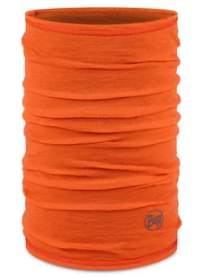 Chusta wielofunkcyjna Buff Merino Lightweight Neckwear - solid poppy - Szaliki i chustki dla dzieci - miniaturka - grafika 1