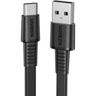 Kable komputerowe i do monitorów - Samsung Kabel USB Ugreen Kabel UGREEN USB C Quick Charge 3.0 Płaski kabel USB typu C kompatybilny z S10 A50 A40 Z Flip Huawei P30 lite P20 lite Mate 20 Lite Sony Xperia 10 Moto Z Redmi N 10971 - miniaturka - grafika 1