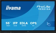 Monitory reklamowe i wyświetlacze - iiyama TE8613A-B1AG signage display Interaktywny płaski panel 2,17 m (85.6") Wi-Fi 450 cd/m² 4K Ultra HD Czarny Ekran dotykowy Procesor wbudowany Android 18/7 - miniaturka - grafika 1