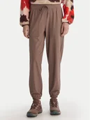 Spodnie sportowe damskie - Columbia Spodnie dresowe Pinetown Canyon™ 2155911 Brązowy Regular Fit - miniaturka - grafika 1