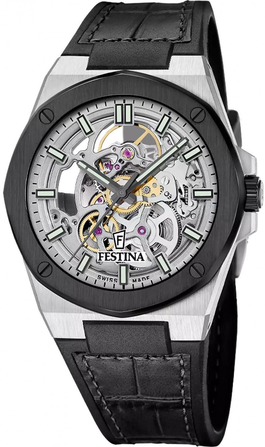 Zegarek Festina Zegarek męski Festina F22009-1 czarny