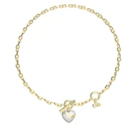 Naszyjniki - Naszyjnik Guess JUBN04 494JW Złoty - miniaturka - grafika 1