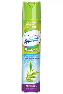 Kolorado Odświeżacz powietrza Deo Spray-Zielona Herbata 400ml Zielona herbata - Odświeżacze powietrza - miniaturka - grafika 1