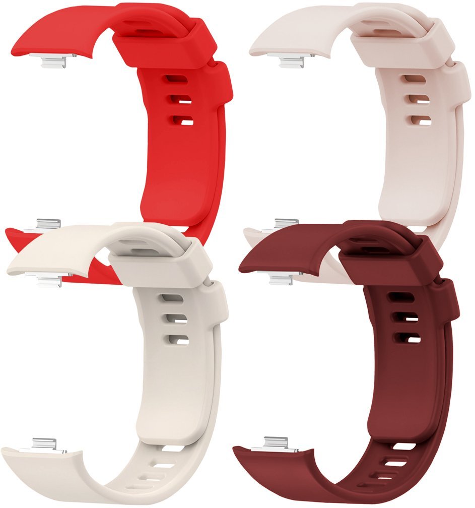 ChronSmarta Zestaw: 4x pasek ChronSmarta do smartband'a Xiaomi Mi Band 8 Pro / Redmi Watch 4