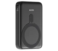 Powerbanki - S-Link M1051 10000mAh PD QC3.0 20W Czarny - miniaturka - grafika 1