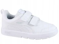 Buty trekkingowe dziecięce - Sneakersy dla małych dzieci Courtflex V3 PUMA White Silver Mist Gray - miniaturka - grafika 1