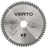 Tarcze do pił - Verto Tarcza do aluminium widiowa 200x30 60 zębów 61H190 - miniaturka - grafika 1