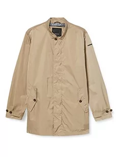Geox M SESTIERE COAT (M02 kurtka męska, beżowy (Cobblestone Beige F5079), 60 - Kurtki męskie - miniaturka - grafika 1