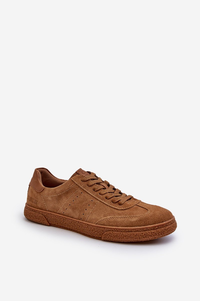 Trampki Męskie Zamszowe Big Star NN174186 Camel-45