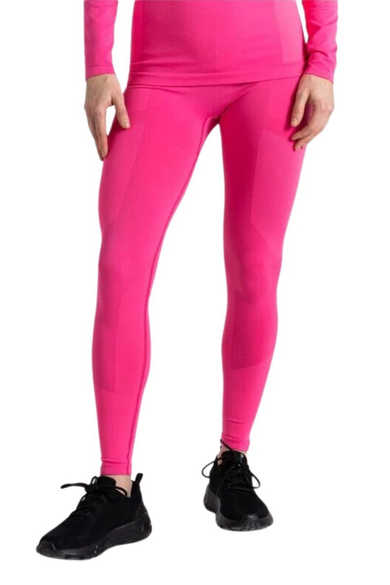 Legginsy damskie DARE2B Baselayer bielizna termoaktywna różowe-S
