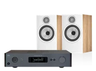 Zestawy stereo - NAD C 379 (czarny) + 606 S3 (dąb) - miniaturka - grafika 1