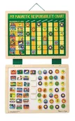 Gry planszowe - Melissa & Doug, magnetyczna tablica odpowiedzialności - miniaturka - grafika 1