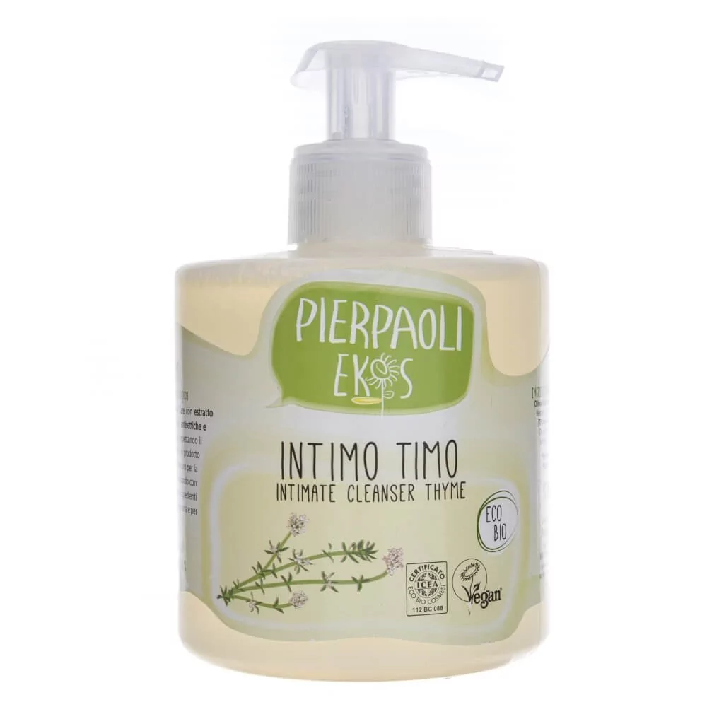 PierPaoli Ekos płyn do higieny intymnej z ekstraktem z organicznego tymianku antybakteryjny Eco Bio 350ml