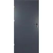 Drzwi zewnętrzne - Drzwi techniczne RT01 antracyt 90L - miniaturka - grafika 1