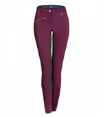 Bryczesy - Waldhausen Bryczesy młodzieżowe ELT Micro Sport Pro - cranberry/asphalt - miniaturka - grafika 1