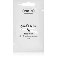 Maseczki do twarzy - Ziaja Goats Milk maseczka do skóry suchej 7 ml - miniaturka - grafika 1