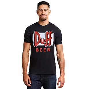 The Simpsons Koszulka męska Duff Beer, Czarny, XXL - Koszulki męskie - miniaturka - grafika 1