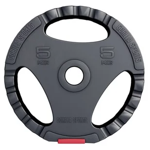Gorilla Sports 5 kg Obciążenie Grip Winylowe (100548-00007-0010) - Obciążenia - miniaturka - grafika 1