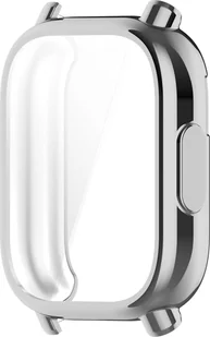 INF Etui ochronne do zegarka Xiaomi Redmi Watch 5 Lite - etui odporne na wstrząsy w kolorze srebrnym - Etui i futerały do telefonów - miniaturka - grafika 1