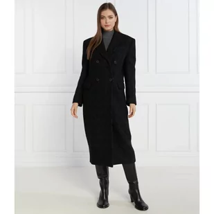 Pinko Wełniany płaszcz - Płaszcze damskie - miniaturka - grafika 1