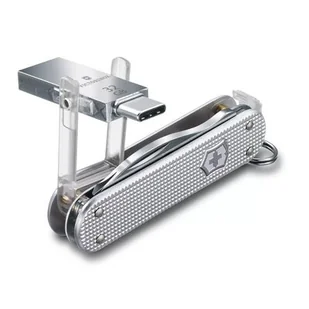 Scyzoryk VICTORINOX Jetsetter@Work Alox 32 GB Srebrny - Scyzoryki - miniaturka - grafika 1