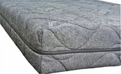 Pokrowce na materace - POKROWIEC NA MATERAC NA ZAMEK SZARY 90x200 bardzo gruby SUPER JAKOŚĆ - miniaturka - grafika 1