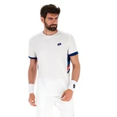 Koszulki sportowe męskie - Koszulka męska Lotto Squadra III Tee Bright White XL - miniaturka - grafika 1